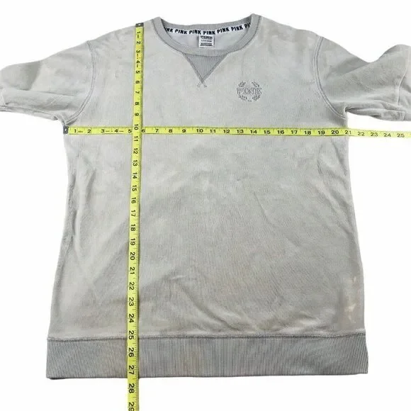 Victoria's Secret PINK Velour Pullover Sweatshirt - Picture 5 of 7